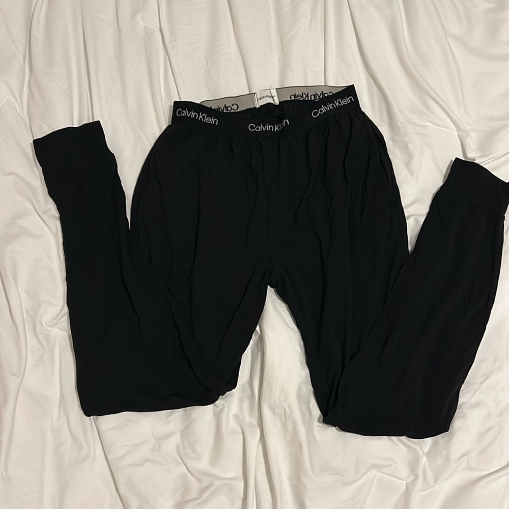 Calvin Klein Men's Ultra Soft Modern Modal Lounge Jogger Small Black